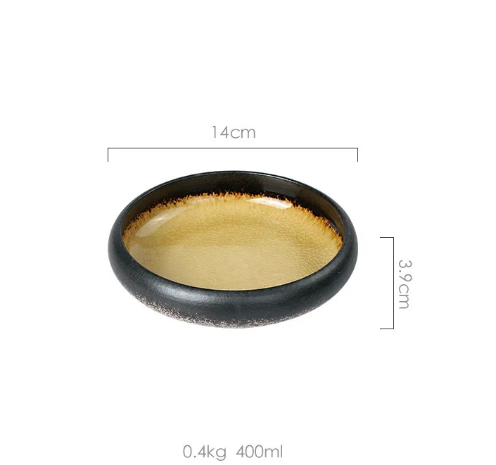 CREATIVE RETRO CERAMIC PLATES