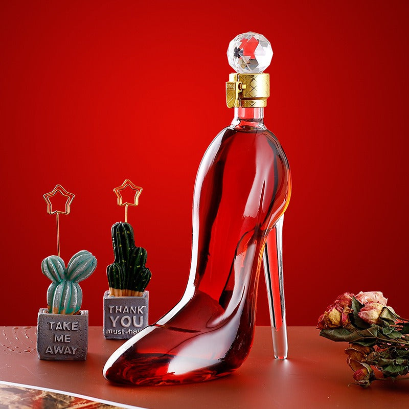 Creative Glass Wine Bottle Bar Supplies Home Decoration Birthday Wedding Gift