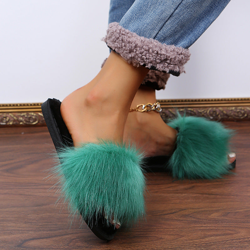 Plush Slippers Indoor/Outdoor