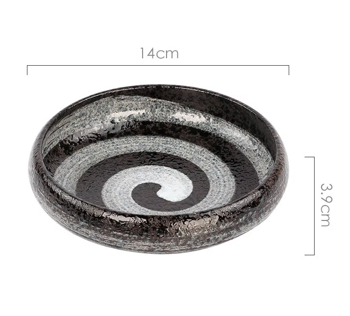 CREATIVE RETRO CERAMIC PLATES