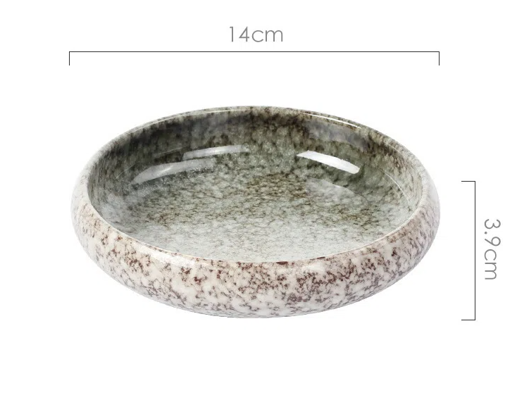 CREATIVE RETRO CERAMIC PLATES