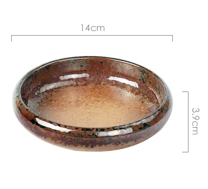 CREATIVE RETRO CERAMIC PLATES