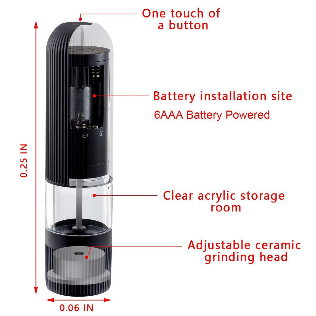 Grinders Salt & Pepper Spice Mill Electric