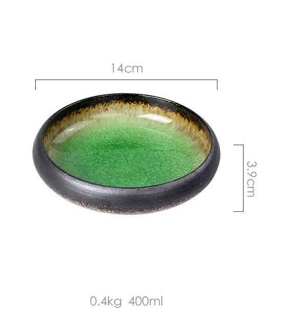 CREATIVE RETRO CERAMIC PLATES