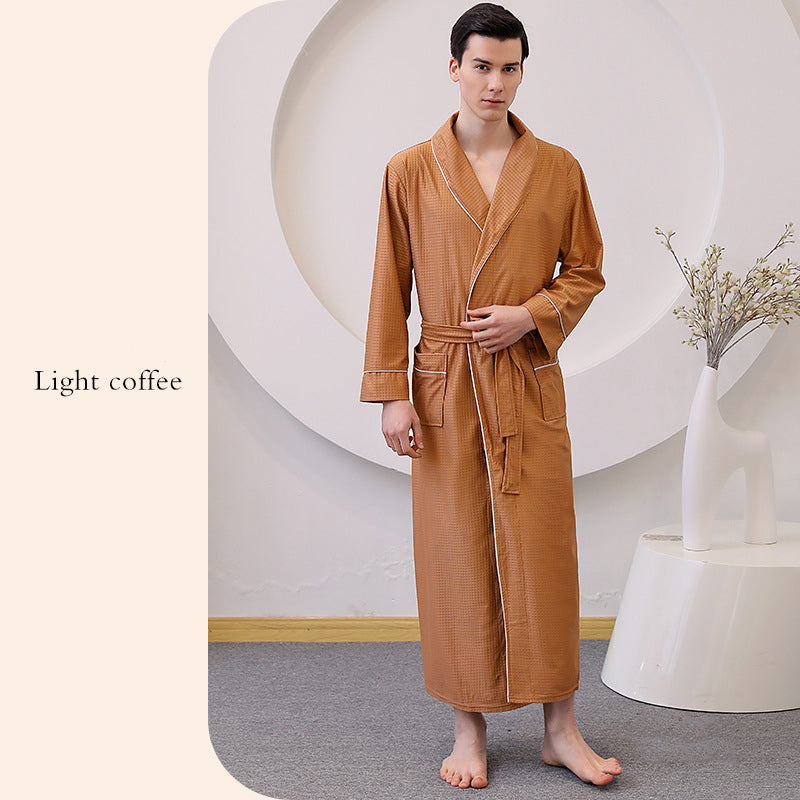 SATIN BATHROBE MEN WOMEN