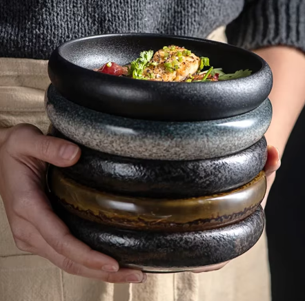 CREATIVE RETRO CERAMIC PLATES