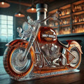 Motorcycle Whiskey Bottle High Borosilicate Glass