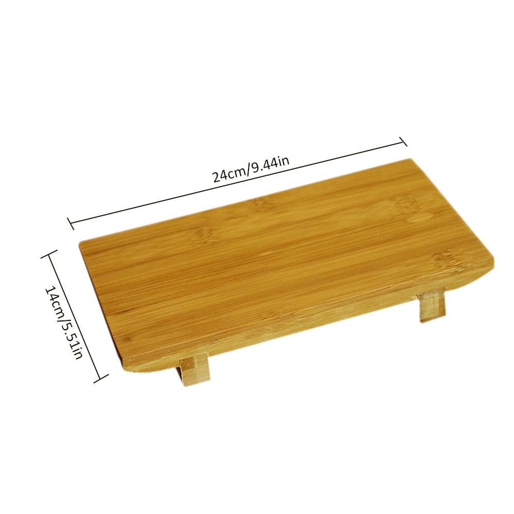 Bamboo Sushi Plate Rectangular Sushi Platform Tableware Serving Plate