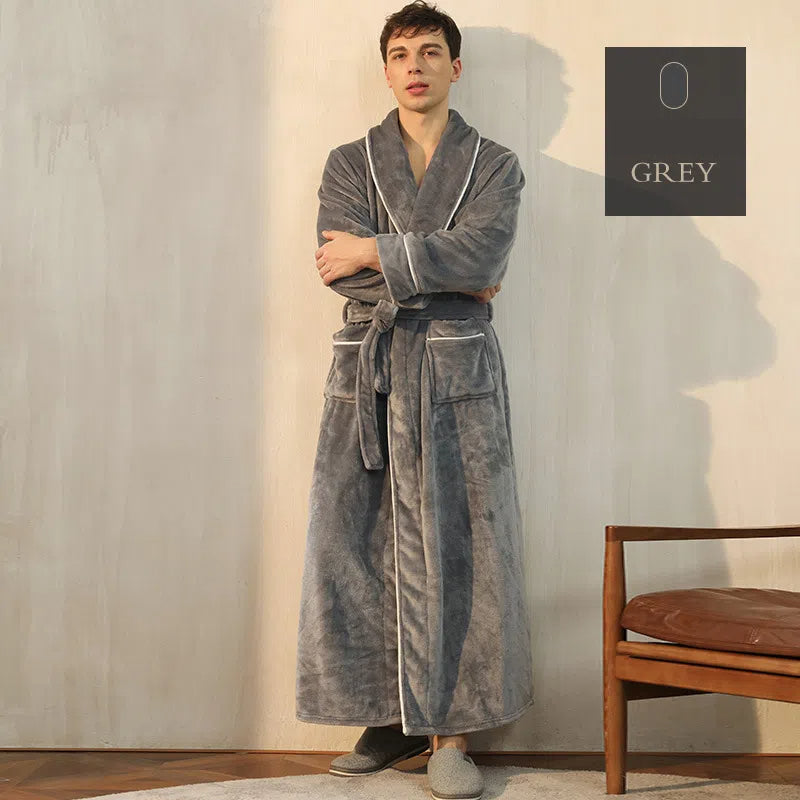 FLANNEL ROBE FOR MEN WOMEN COUPLES