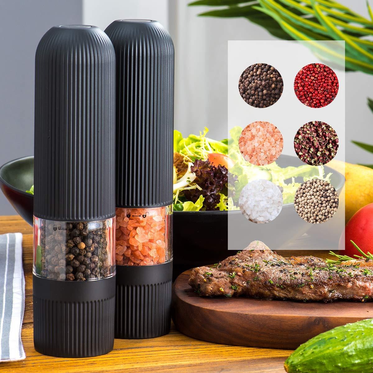 Grinders Salt & Pepper Spice Mill Electric