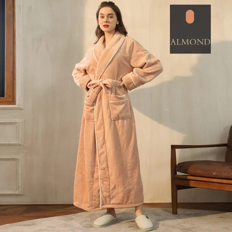 FLANNEL ROBE FOR MEN WOMEN COUPLES