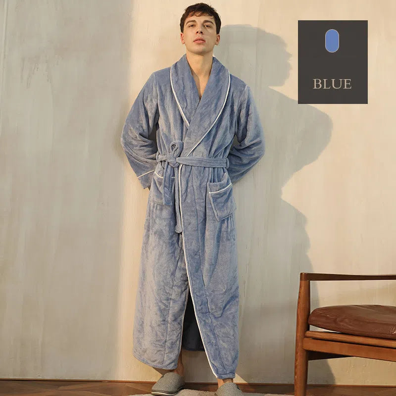 FLANNEL ROBE FOR MEN WOMEN COUPLES