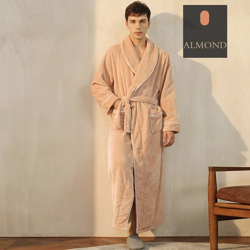 FLANNEL ROBE FOR MEN WOMEN COUPLES