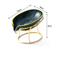 Light Luxury Bronzing Soap Box Household Toilet Drain Soap Box Creative Punch-Free Storage Rack