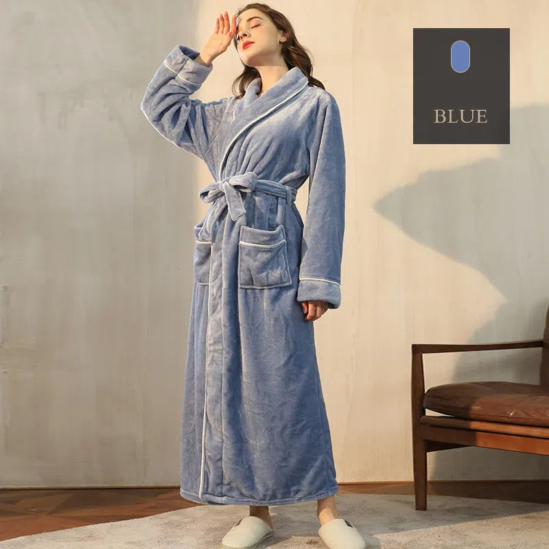 FLANNEL ROBE FOR MEN WOMEN COUPLES