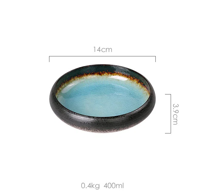 CREATIVE RETRO CERAMIC PLATES