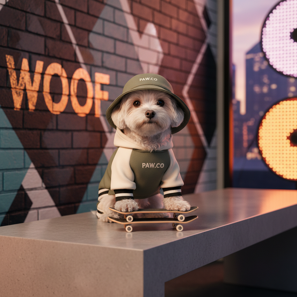 Trendy Street Dog Clothes Lifestyle